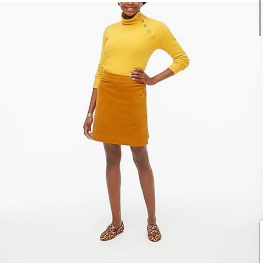 J crew Marigold corduroy skirt